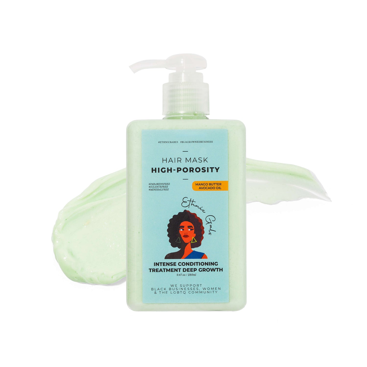 High Porosity Deep Repair Hair Mask