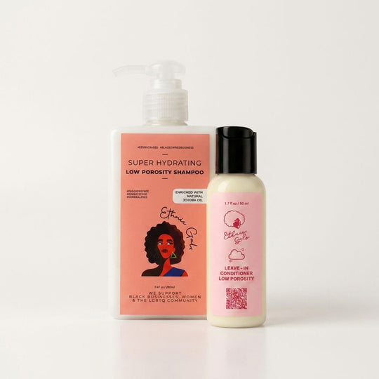 Low Porosity Super Hydrating Shampoo + Free Conditioner Sample