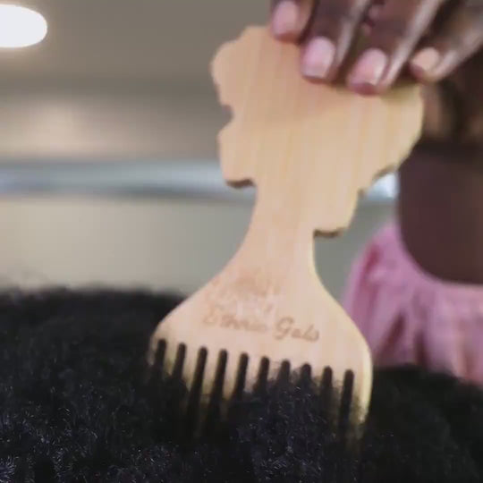 Heat Cap + Afro Pick Mini Bundle
