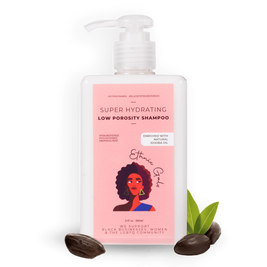 High Porosity Shampoo - Super Hydrating 250ml - Moisture & Strength for Dry, Curly & Natural Hair