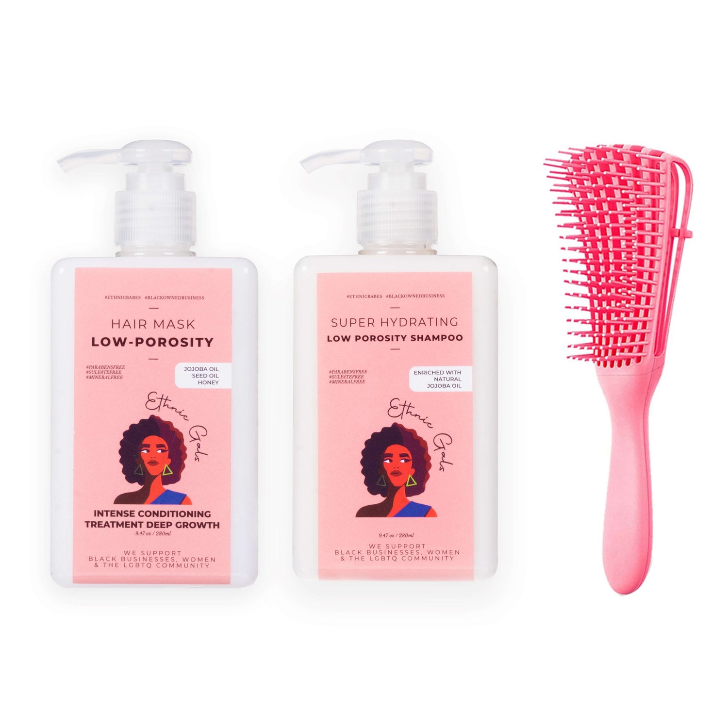 Misty Rose SUPER HYDRATION low porosity bundle Ethnic Gals