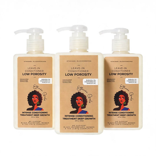 Low Porosity Deep Moisture Leave-In Conditioner
