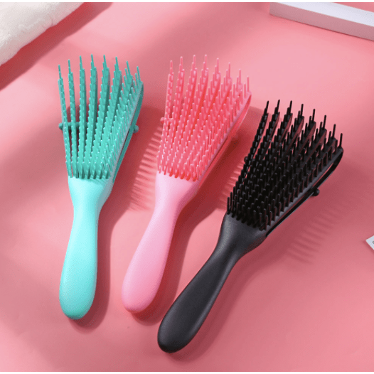 Pale Violet Red DEEP SLIP detangling brush Ethnic Gals