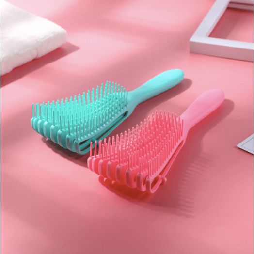 Pale Violet Red DEEP SLIP detangling brush Ethnic Gals