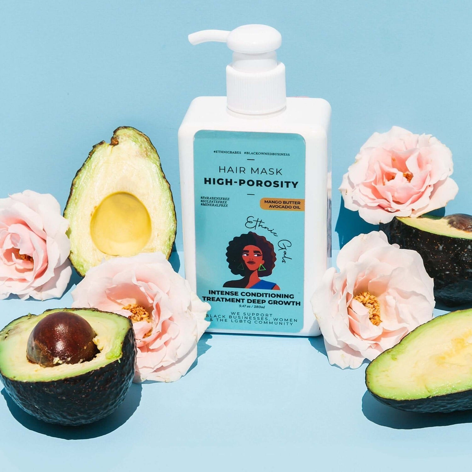 Light Gray BEAUTY BOX high porosity bundle Ethnic Gals