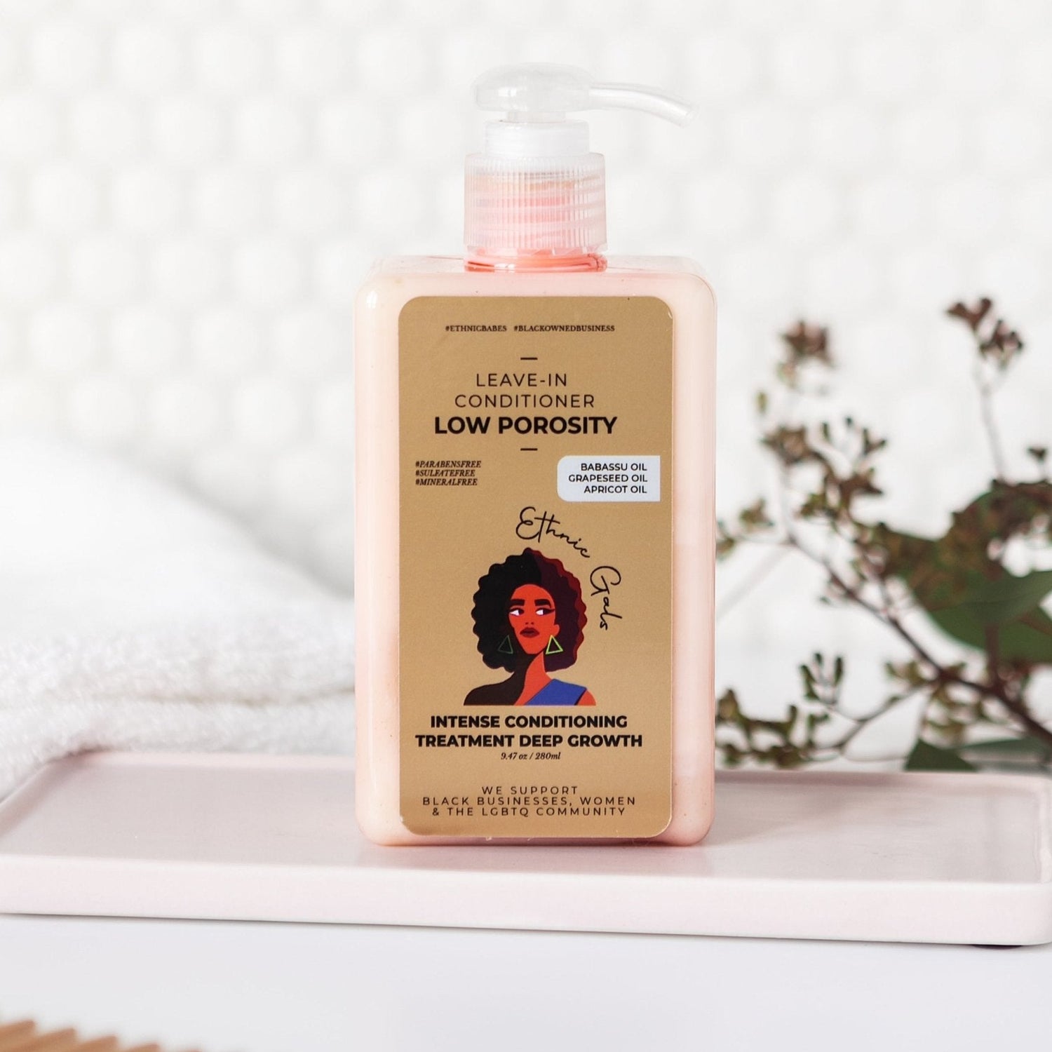 Leave - in Conditioner Low Porosity Deep Moisture - Ethnic Gals