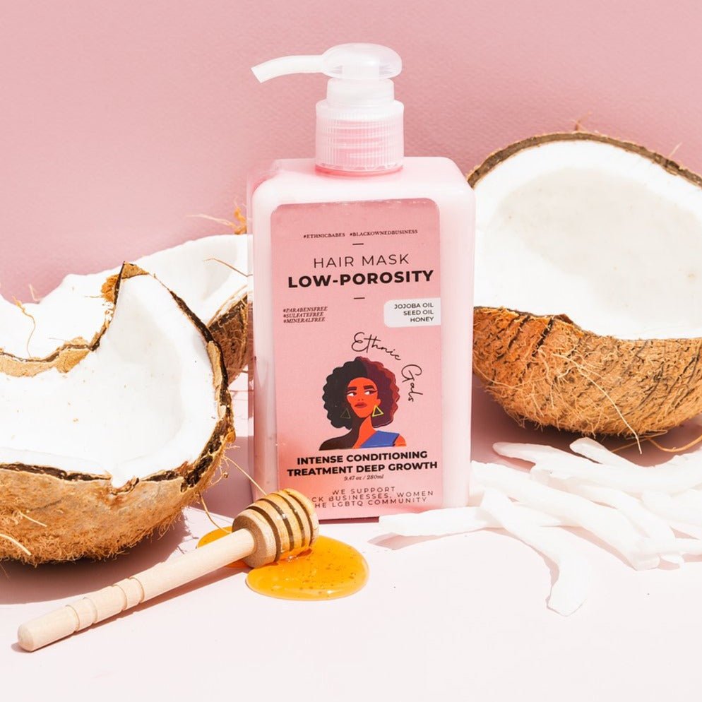 Low Porosity Hair Mask Intense Deep Conditioner 280ML - Ethnic Gals