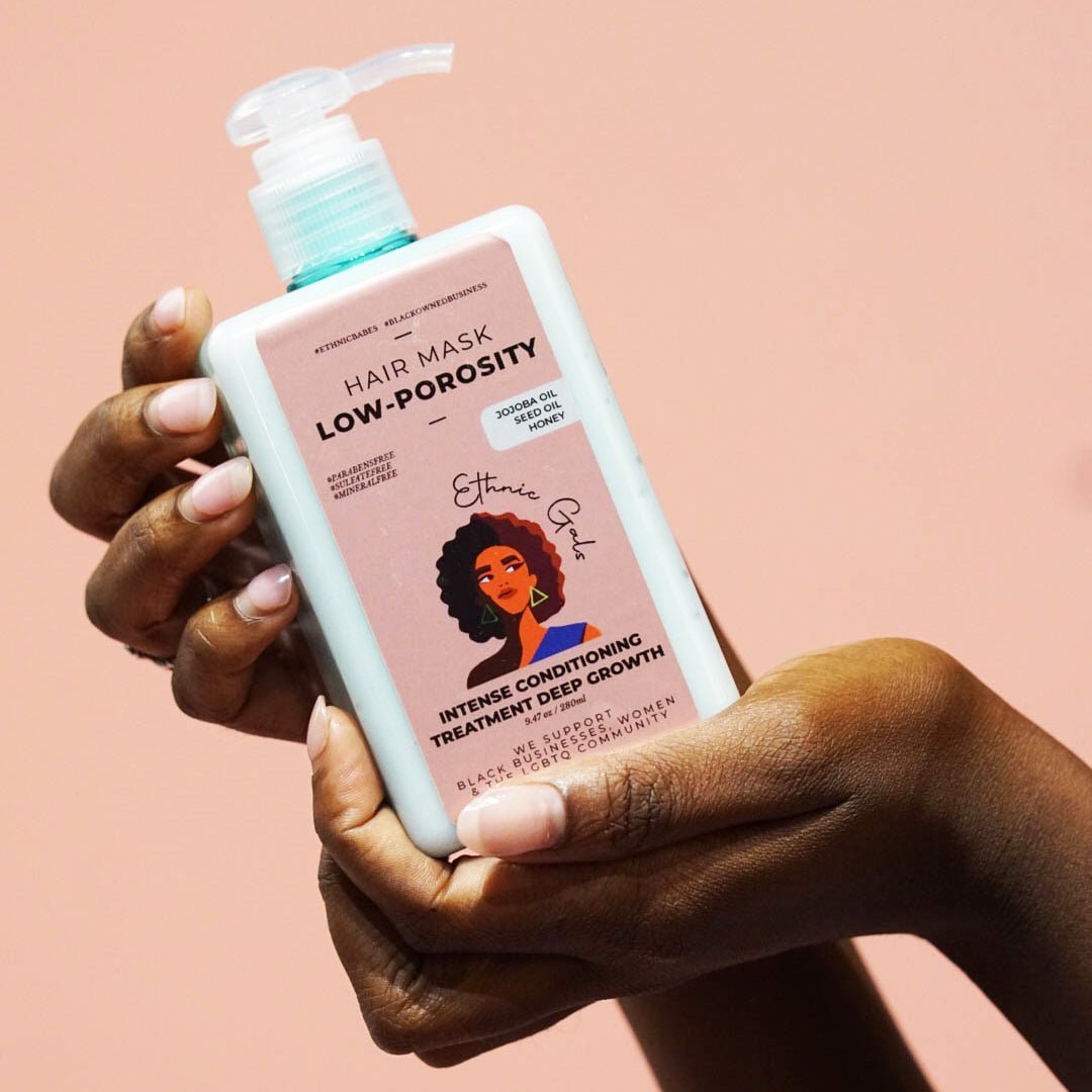 Low Porosity Hair Mask Intense Deep Conditioner 280ML - Ethnic Gals