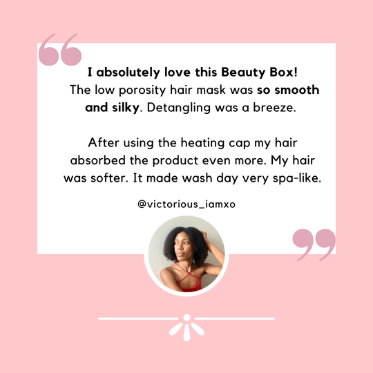 Low - Porosity Hair Products Beauty Box Kit (full products) - Ethnic Gals