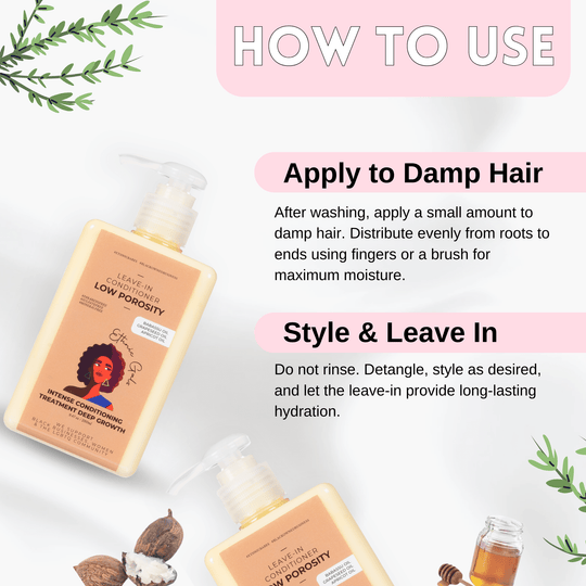 Misty Rose DEEP MOISTURE low porosity leave-in conditioner Ethnic Gals