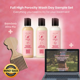 Pale Violet Red Curls Reborn Hair Growth Guide Ebook - High Porosity (15 pages of 60 pages) Ethnic Gals