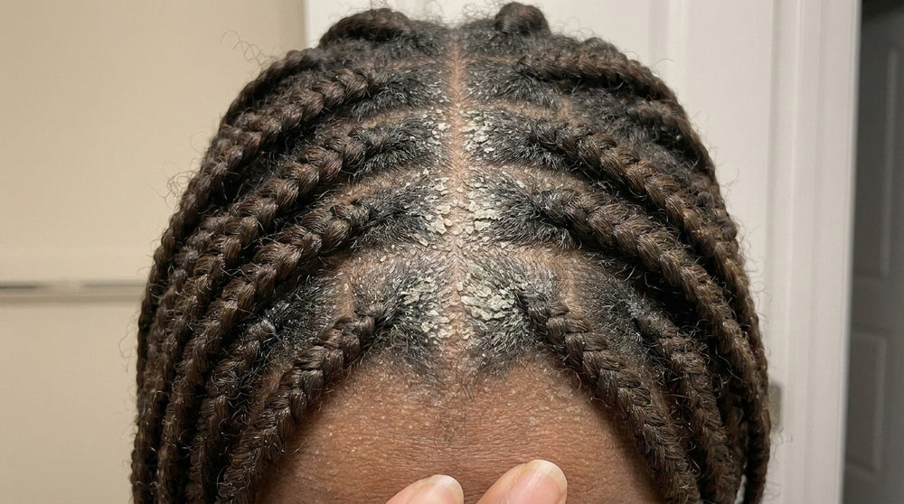 Wash your scalp - without taking your braids out.