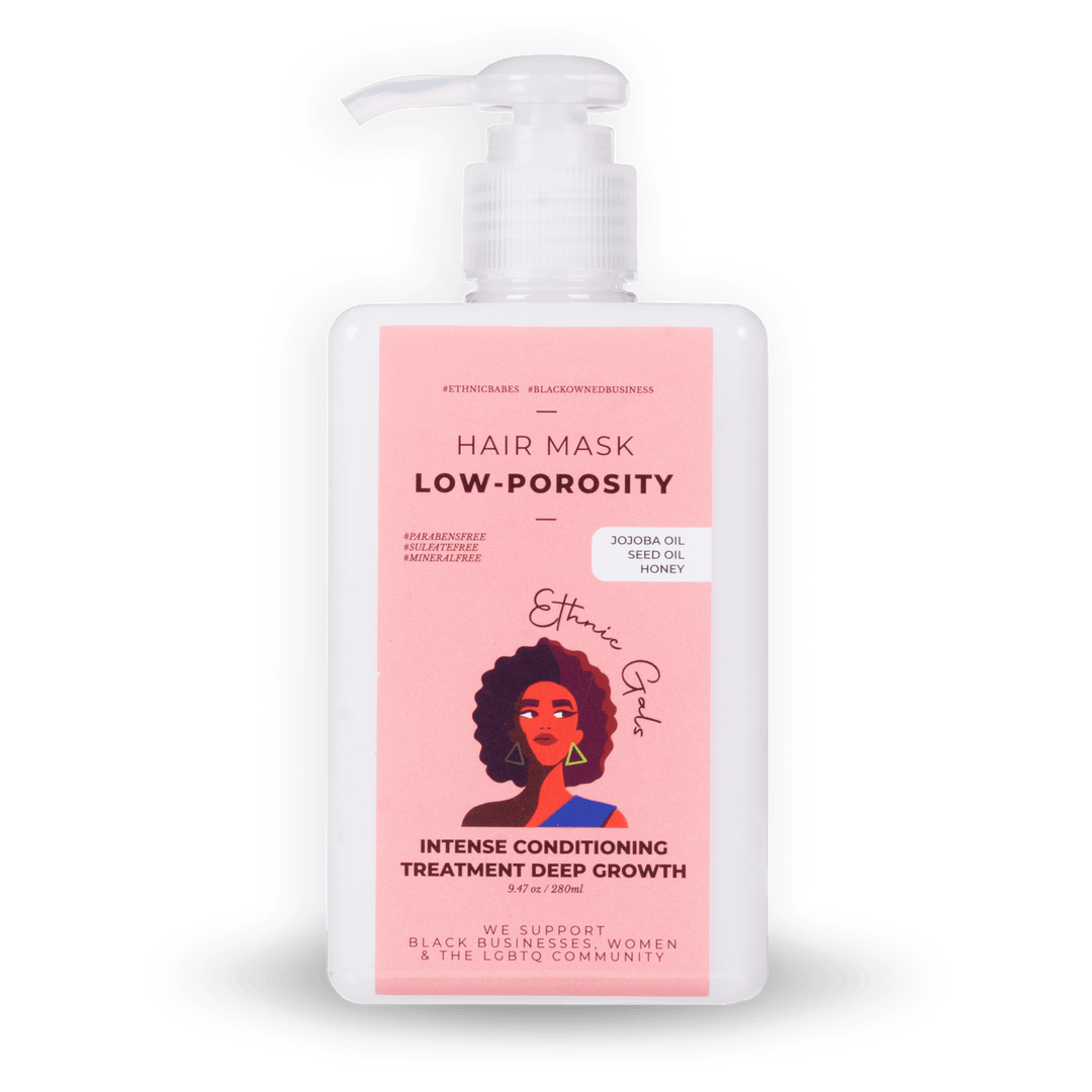 Low Porosity Hair Mask - Deep Repair 250ml - Hydrating & Strengthening Treatment to Reduce Breakage & Frizz