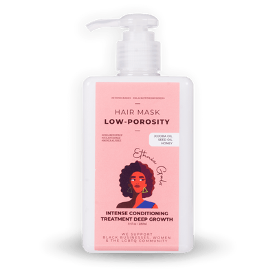 Ethnic Gals Low Porosity Hair Mask - Deep Repair & Hydrating Treatment 250mL