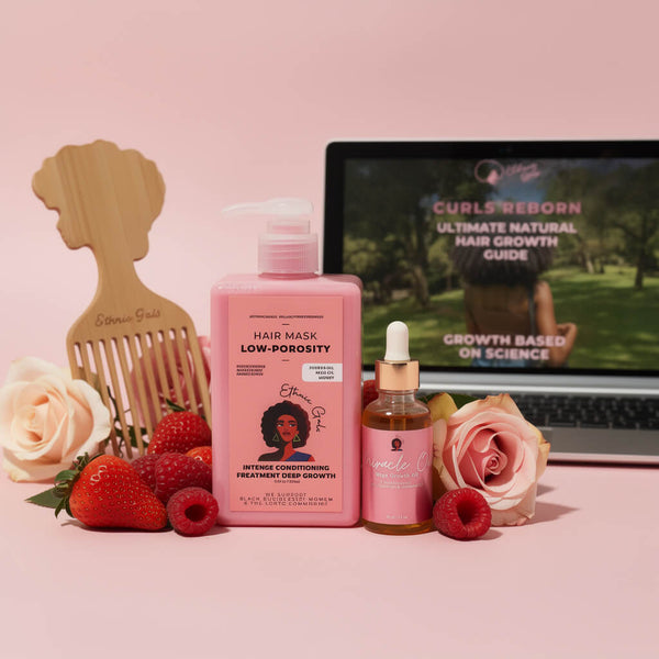 Low Porosity Deep Repair Hair Mask Mini Bundle
