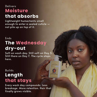 Low Porosity Deep Growth Moisture Leave-In Conditioner Mini Bundle