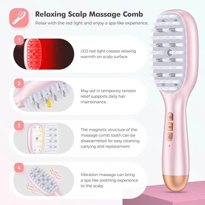 Red Light Therapy Mister Comb