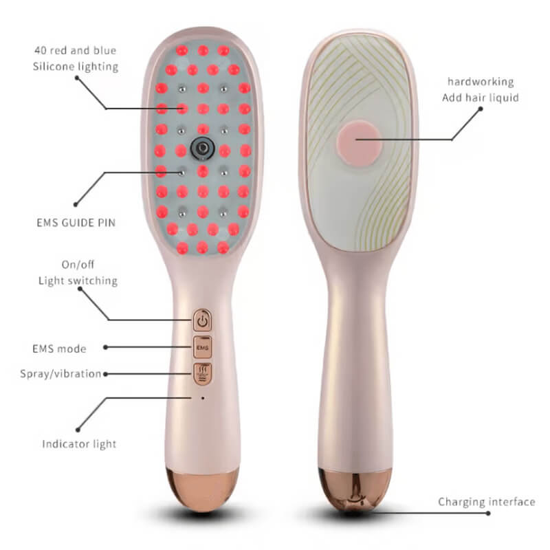 Red Light Therapy Mister Comb