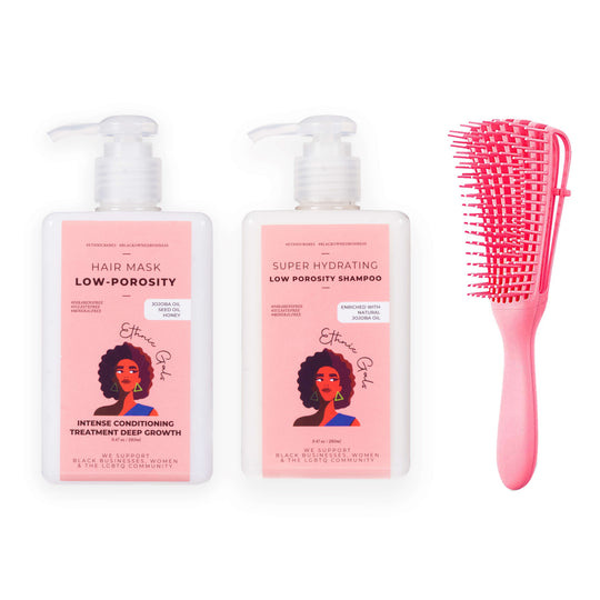 Low Porosity Super Hydration Bundle - Shampoo & Hair Mask 250ml Each