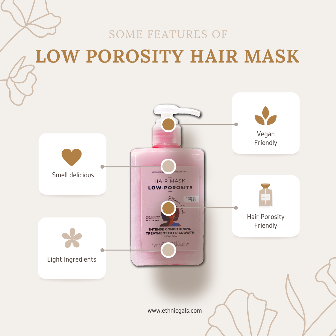 Grow your Low Porosity Hair (Ebook for Deep Growth)