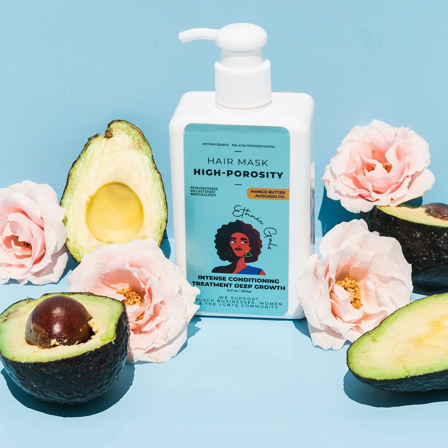 High - Porosity Hair Products Beauty Box Kit - Ethnic Gals