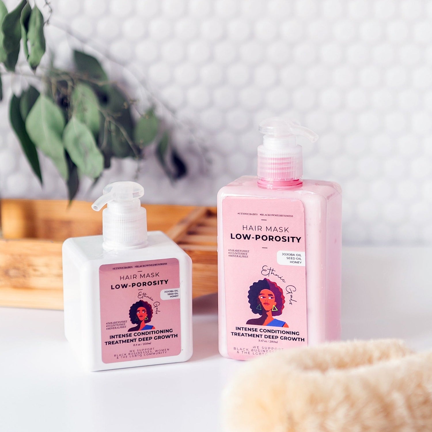 Low Porosity Hair Mask Intense Deep Conditioner 280ML - Ethnic Gals