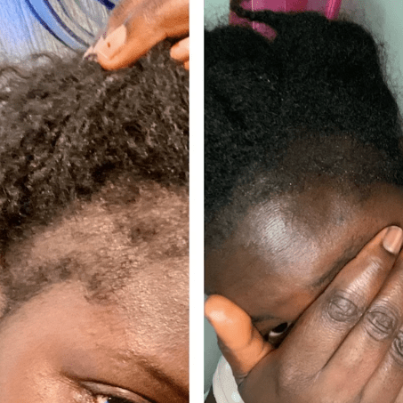 Dark Slate Gray MEGA GROWTH hair oil Ethnic Gals
