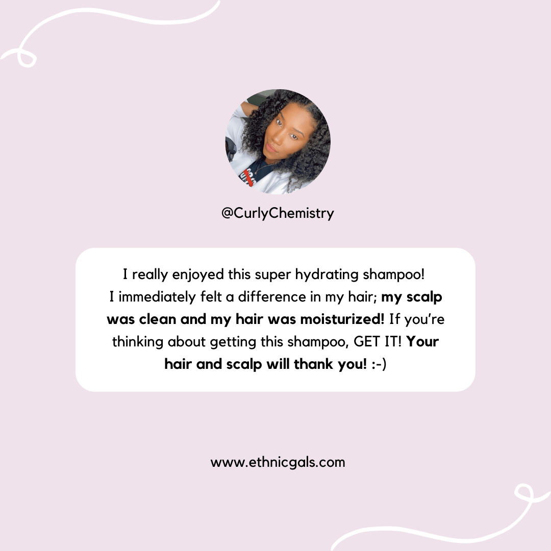 Super Hydrating Low Porosity Shampoo 280ML - Ethnic Gals